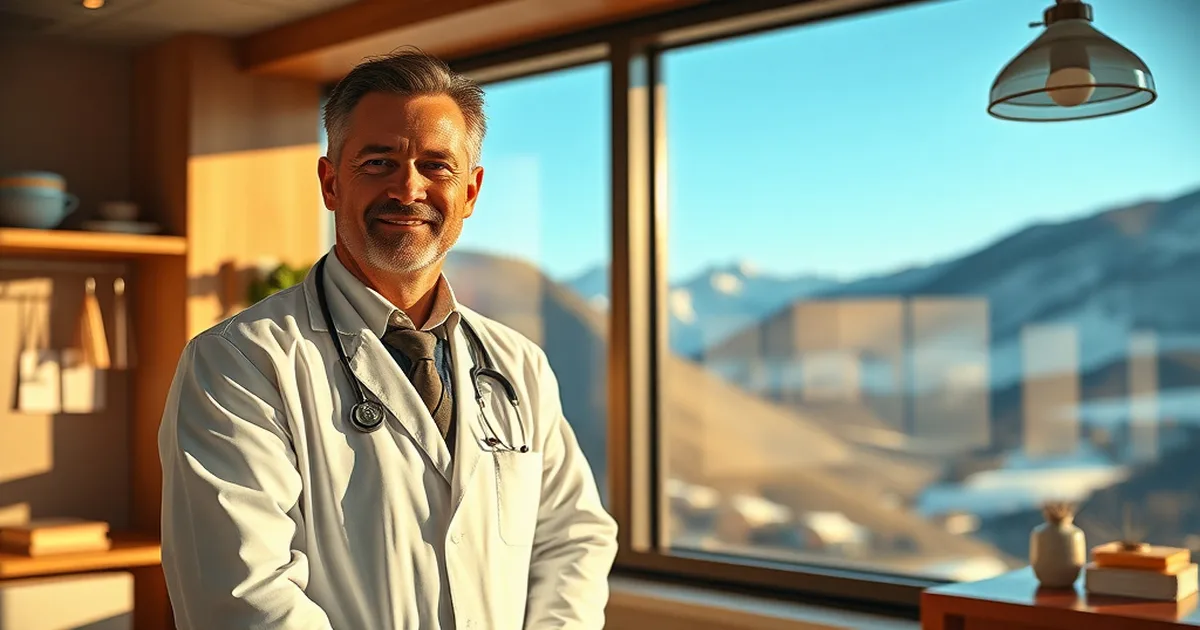 Bergdoktor-Star als Bergdoktor Dr. Martin Gruber, ZDF Pressefoto