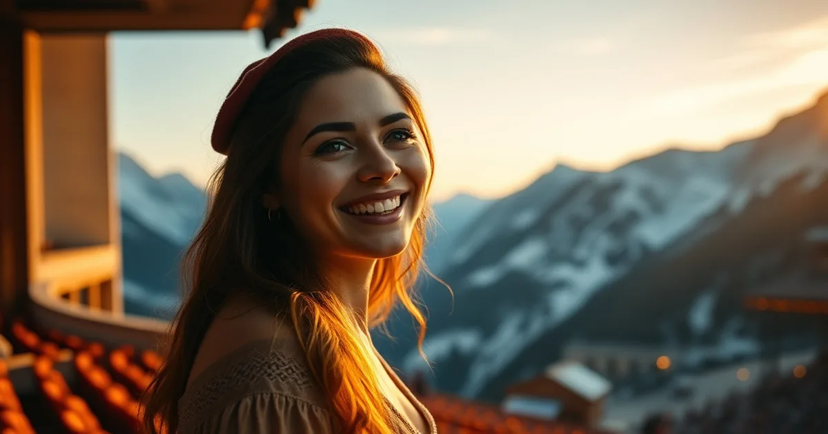 Ronja Forcher als Bergdoktor Dr. Martin Gruber, ZDF Pressefoto