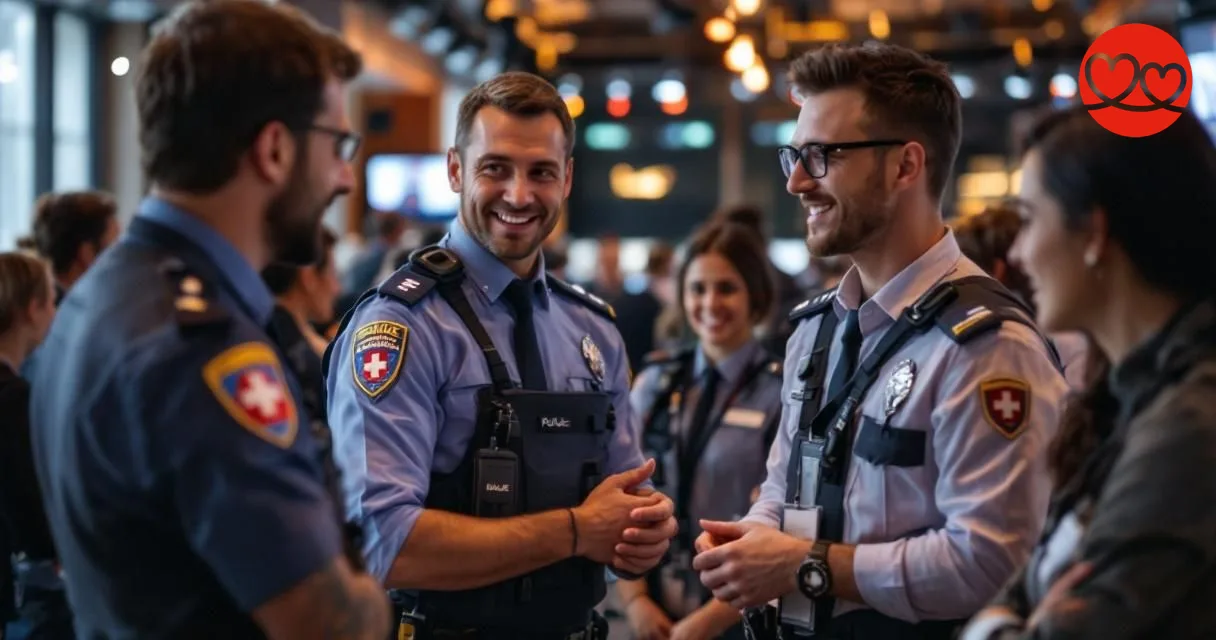 Schweizer Berufsverbände Networking Event für Polizisten