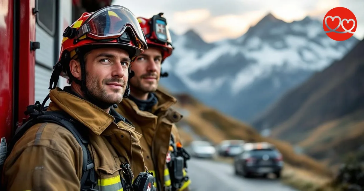 Wenn zwei Feuerwehrleute sich finden: Beziehung im doppelten Blaulicht