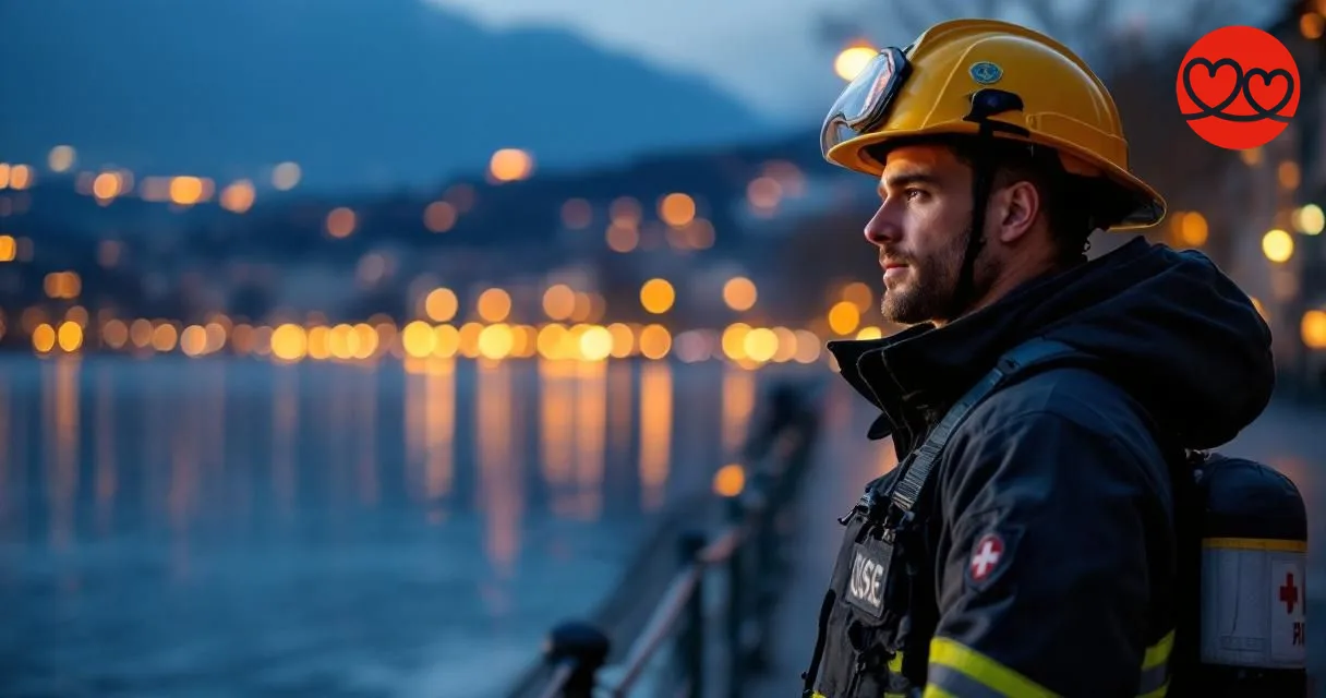 Feuerwehrmann beim Date Zürich Stadt Schweiz