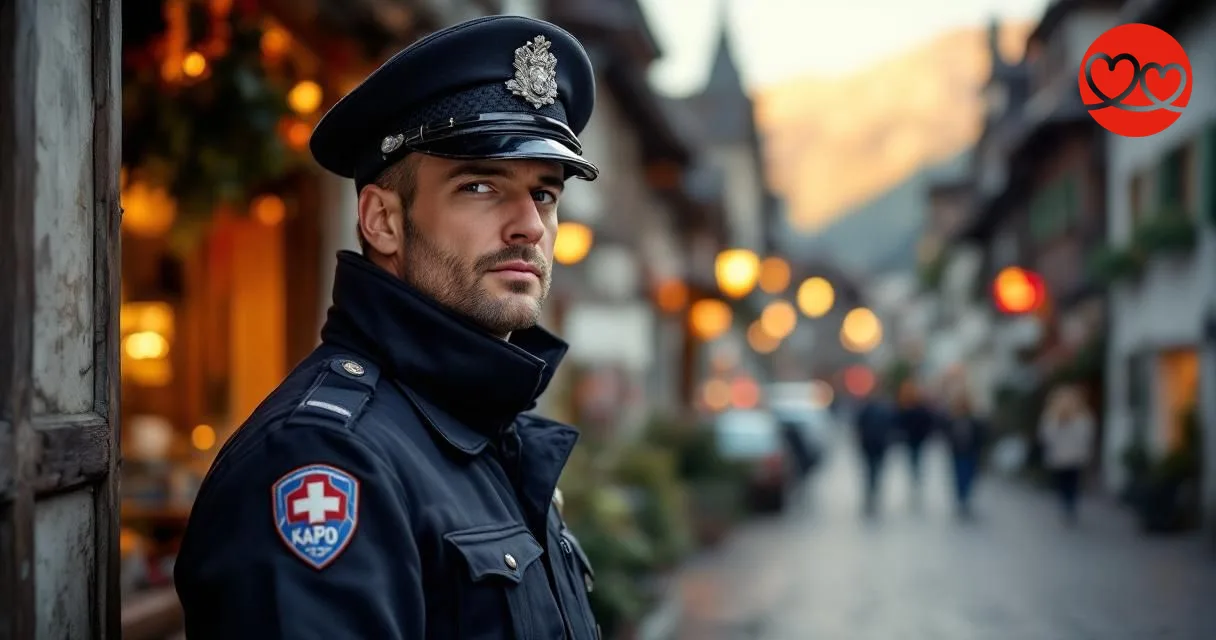 Uniform an, Herz offen: Authentisch daten als Polizist